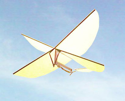 The Automata Blog 4 Winged Rubber Band Powered Luna Ornithopter