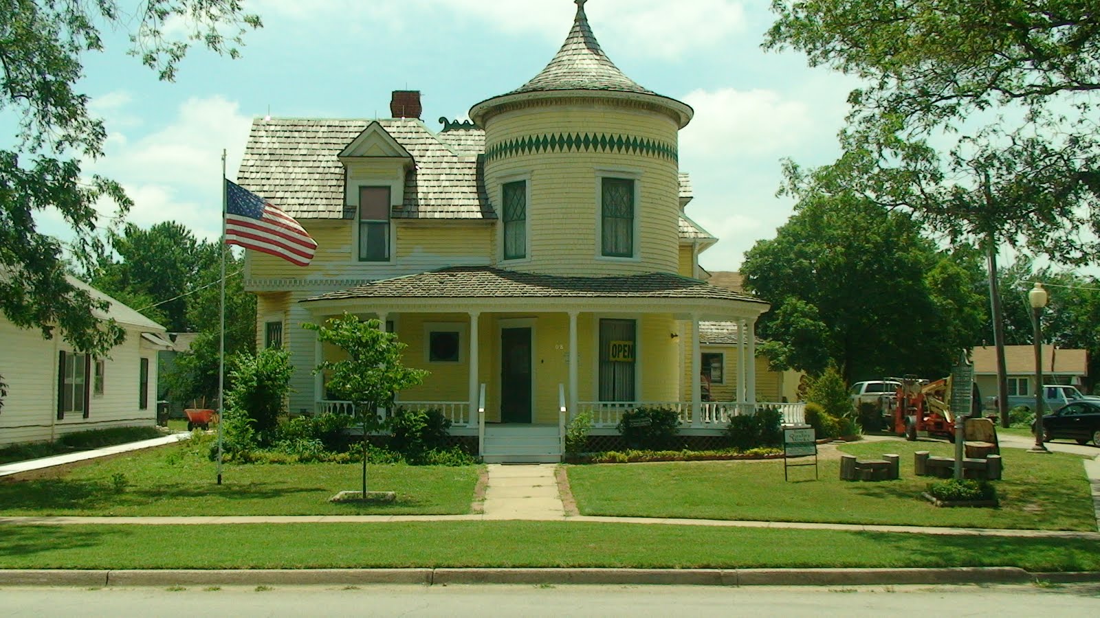 Tea Rooms, Oklahoma Victorian, House Norman, Victorian Photos