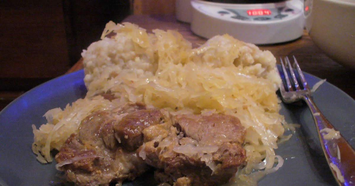 Spareribs, Sauerkraut and Dumplings