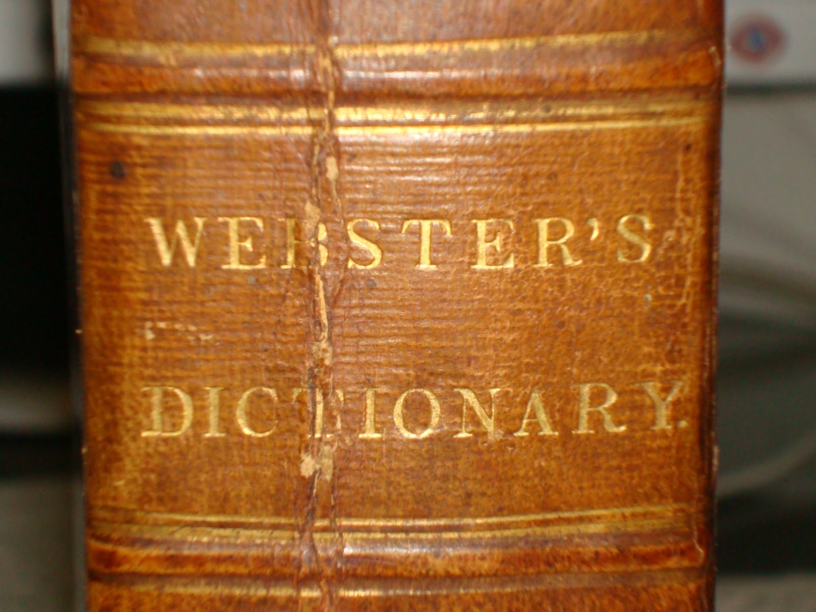 Philologophile My 1838 ster's Dictionary