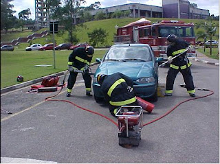 Salvamento veicular bombeiros