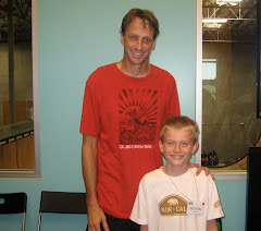 Tony Hawk, the most Radical Dude on the planet, and me!