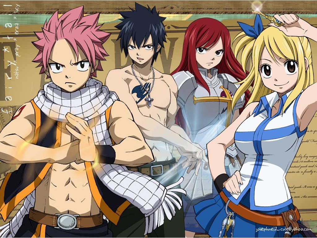 Anime Listas — Negrite sobre Fairy Tail: O seu personagem