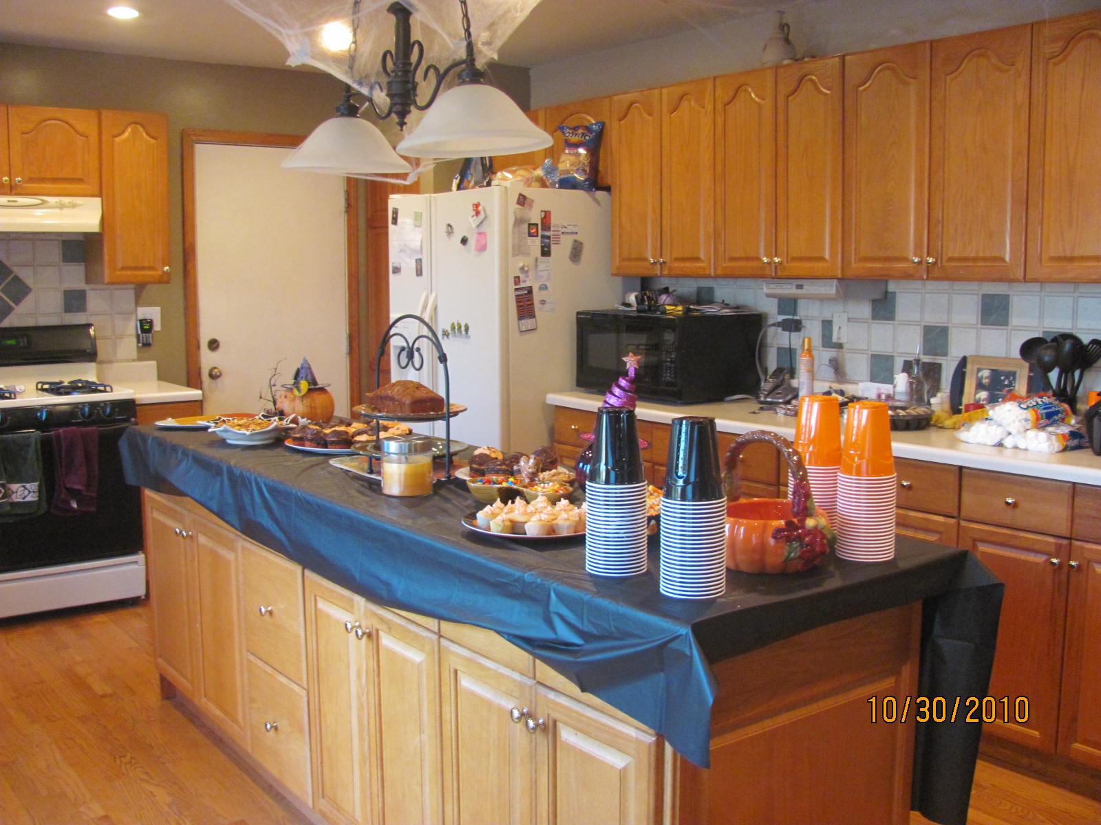 Halloween party at our house for the teens. I love decorating for the party. Halloween party at our house for the teens. I love decorating for the party.