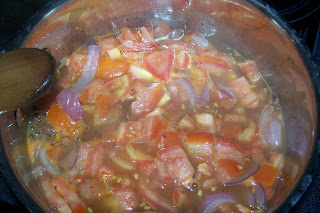 Tomato Soup and Beef Jello