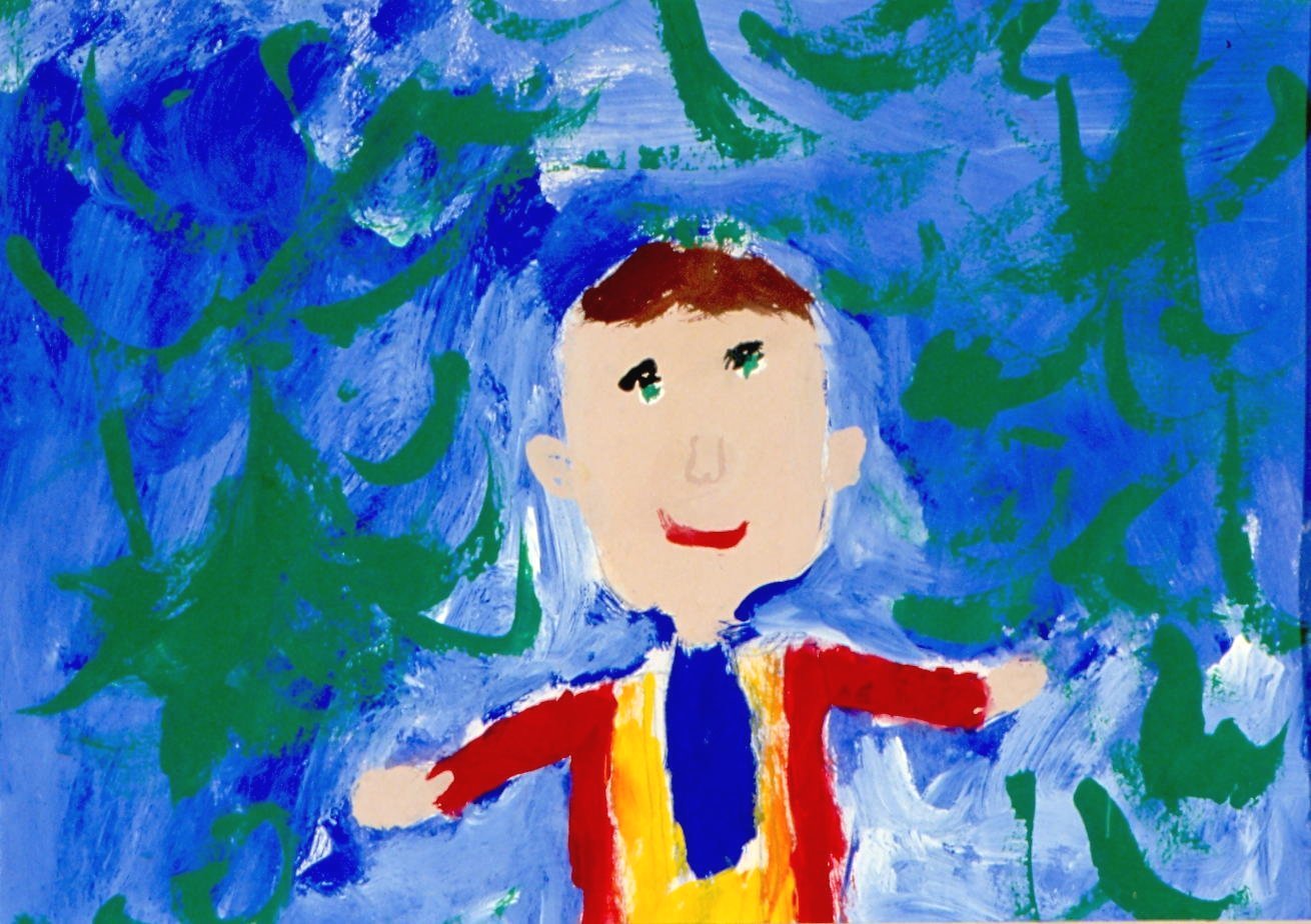 Art for Small Hands Painting SelfPortraits