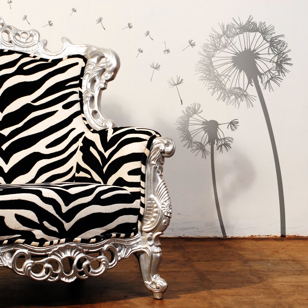 Sticky Tatts Dandelion Wall Art