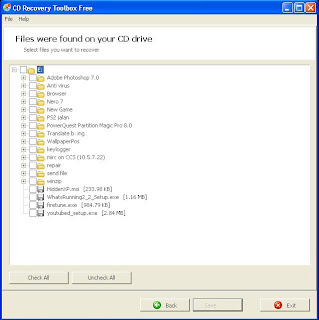 recovery data cd\dvd