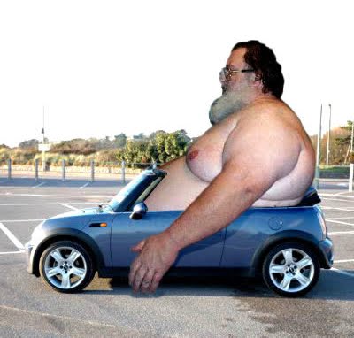 not buying anything cars and shopping carts are making us fat