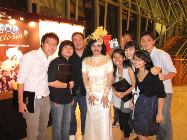 This is us with Ms. Laura Fygi