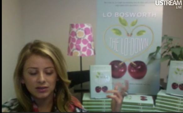 in a live UStream chat.