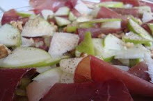 Insalata di mela, bresaola e grana