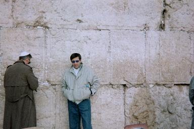 at the Wailing Wall