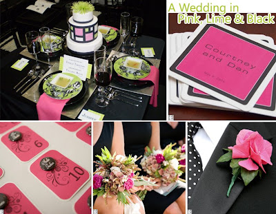 pink lack wedding receptions green black and white wedding ideas. pink lack wedding receptions