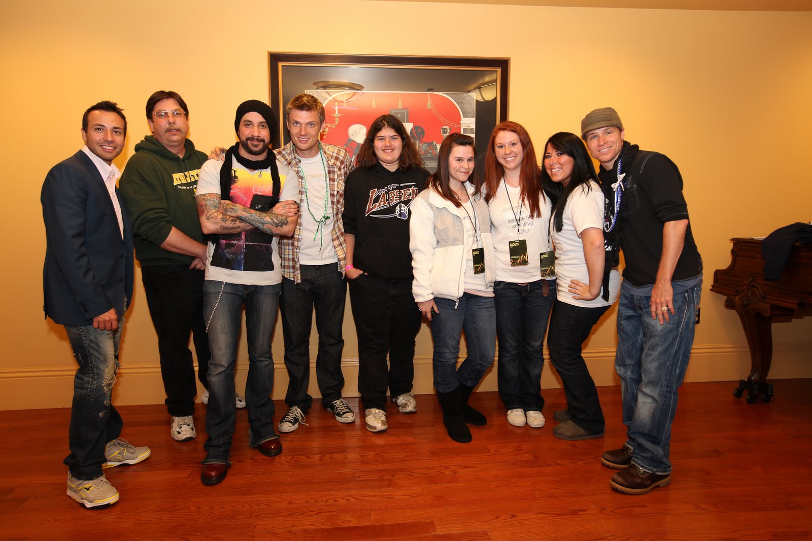 Backstreet boys fans club Argentina abril 2010