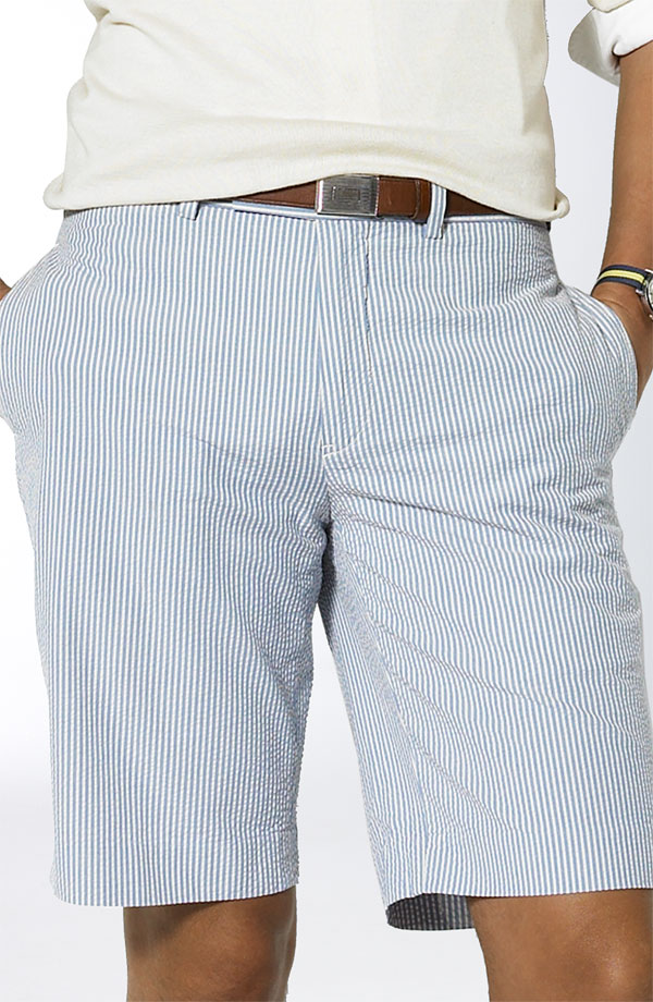 seersucker shorts