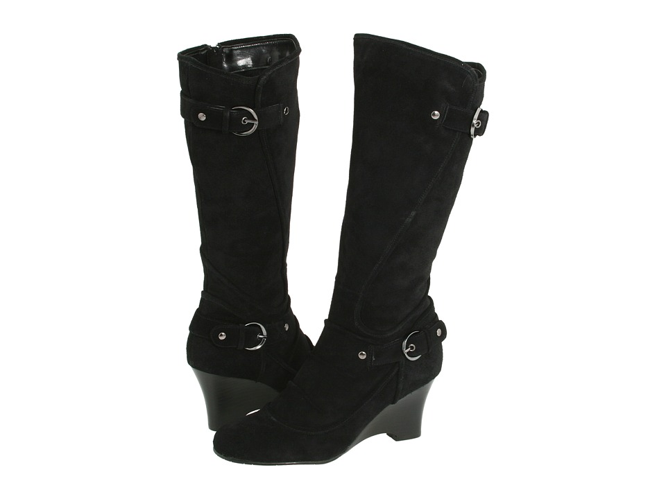 coach wedge boots