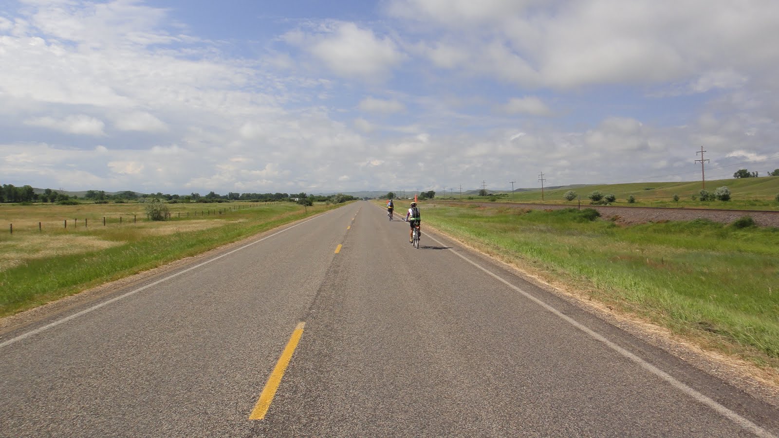 Bike Across America Hardin Mt To Sheridan, Wy
