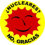 Manifestación contra la energía nuclear. Nucleares+no+gracias