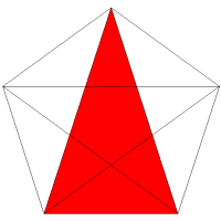 triángulo de 5 piezas triángulo de 5 piezas
