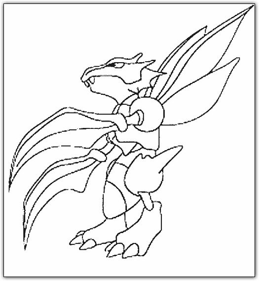 POKEMON COLORING PAGES: POKEMON COLORING PAGE