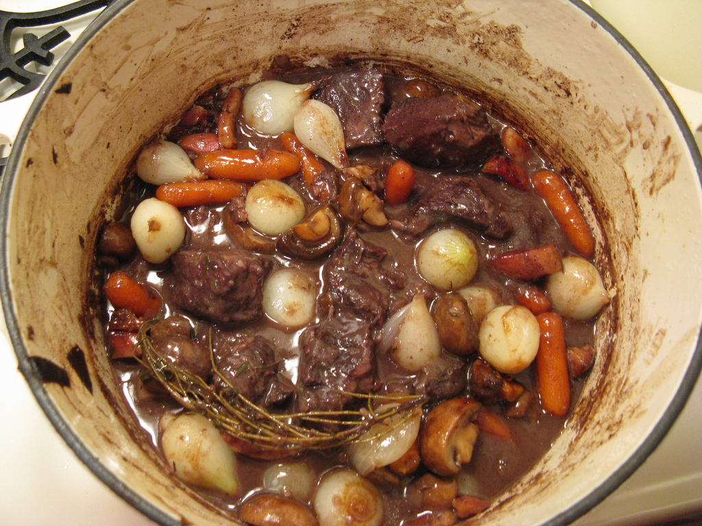 Cooking With Titan! Beef Stew in Red Wine Sauce