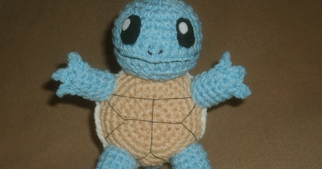 Pattern Only Squirtle Crochet Pattern