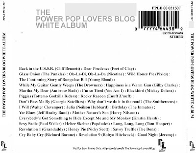 White Album Cover Beatles. CD 2