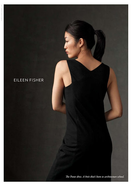 Jihae Kim Ad Campaign For Eileen Fisher Fall 2009 Winter 2010