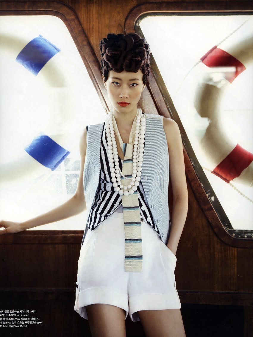 ASIAN MODELS BLOG: Hyun Yi Lee in Editorial for Vogue Korea, May 2010