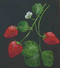 "Strawberries"/ pastel