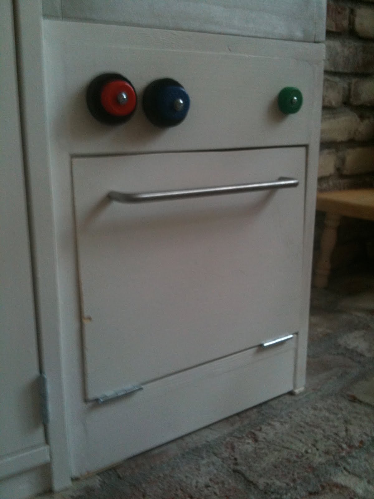 MADE Pieces For Reese Pretend Play Wooden "Dishwasher"