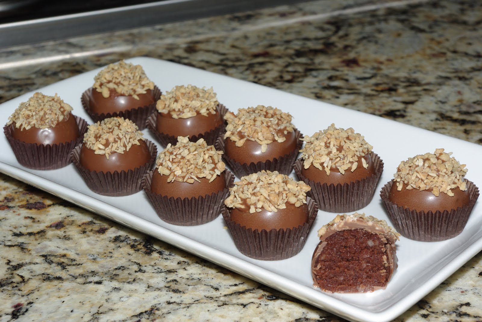 Oven Baked Goodness: German Chocolate Cake Balls