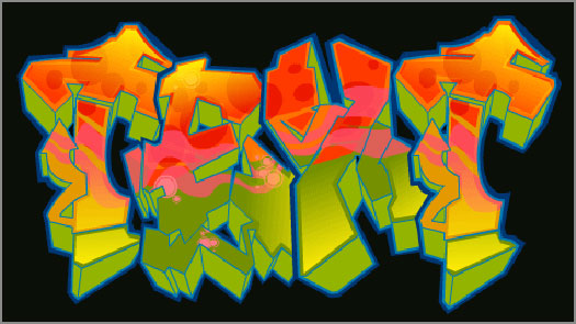Graffiti Block Letters Myblog S Blog