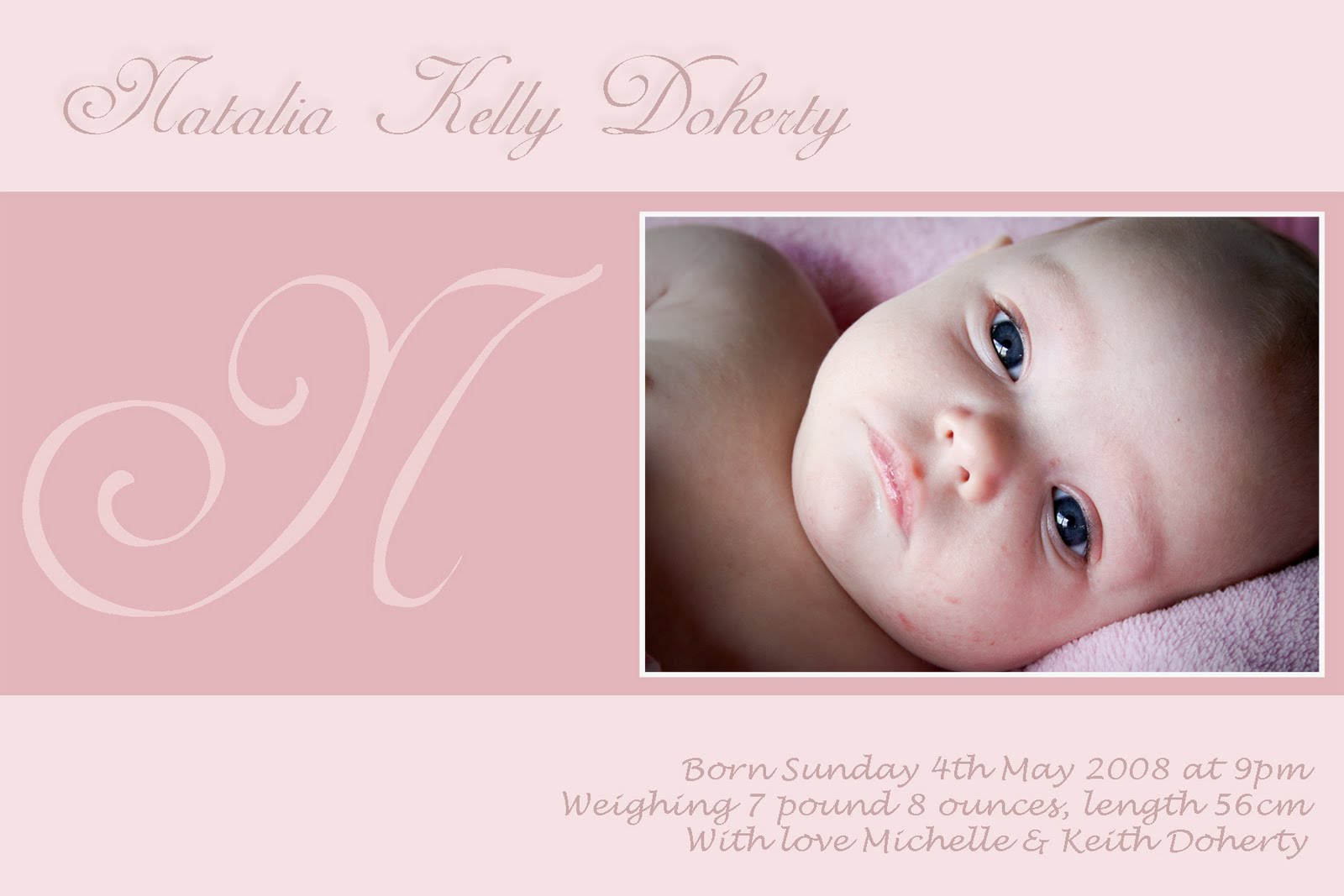 plum birth announcements and thank you cards girl birth announcements