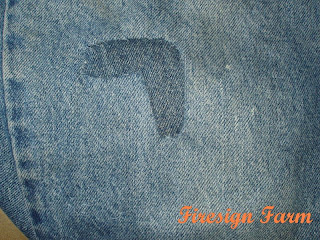 pants with knee holes