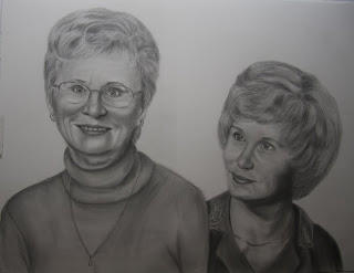 Graphite Pencil Portrait Commission for mother