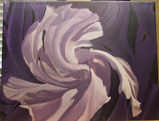 Acrylic Flower Painting