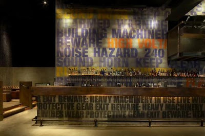 Mock Blueprints Wall