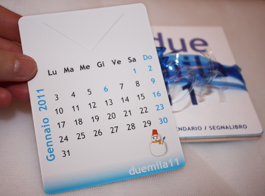 Plasticando CALENDARIO DOPPIO USO / CALENDAR