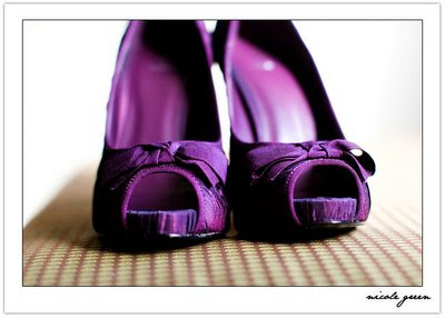 Vintage Wedding Shoes on My Modern Vintage Wedding Colorful Satin Wedding Shoes