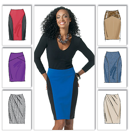 DIY skirt pattern using newspaper &amp; a fave skirt. - ThreadBanger