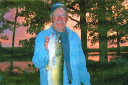 Bob with Walleye