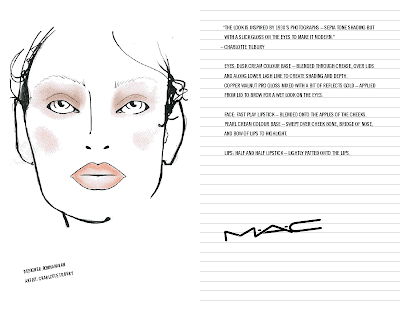 New York Fashion Week: M ·A ·C Daily Face Chart Report from February 16