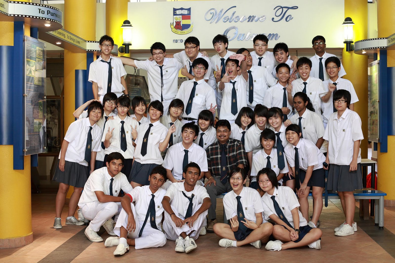 everyday: Proud student of Outram Secondary School (