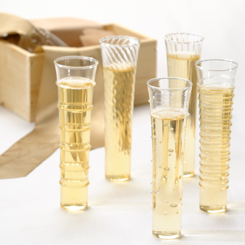Why not use these as your toasting flutes at your wedding Why not use these as your toasting flutes at your wedding