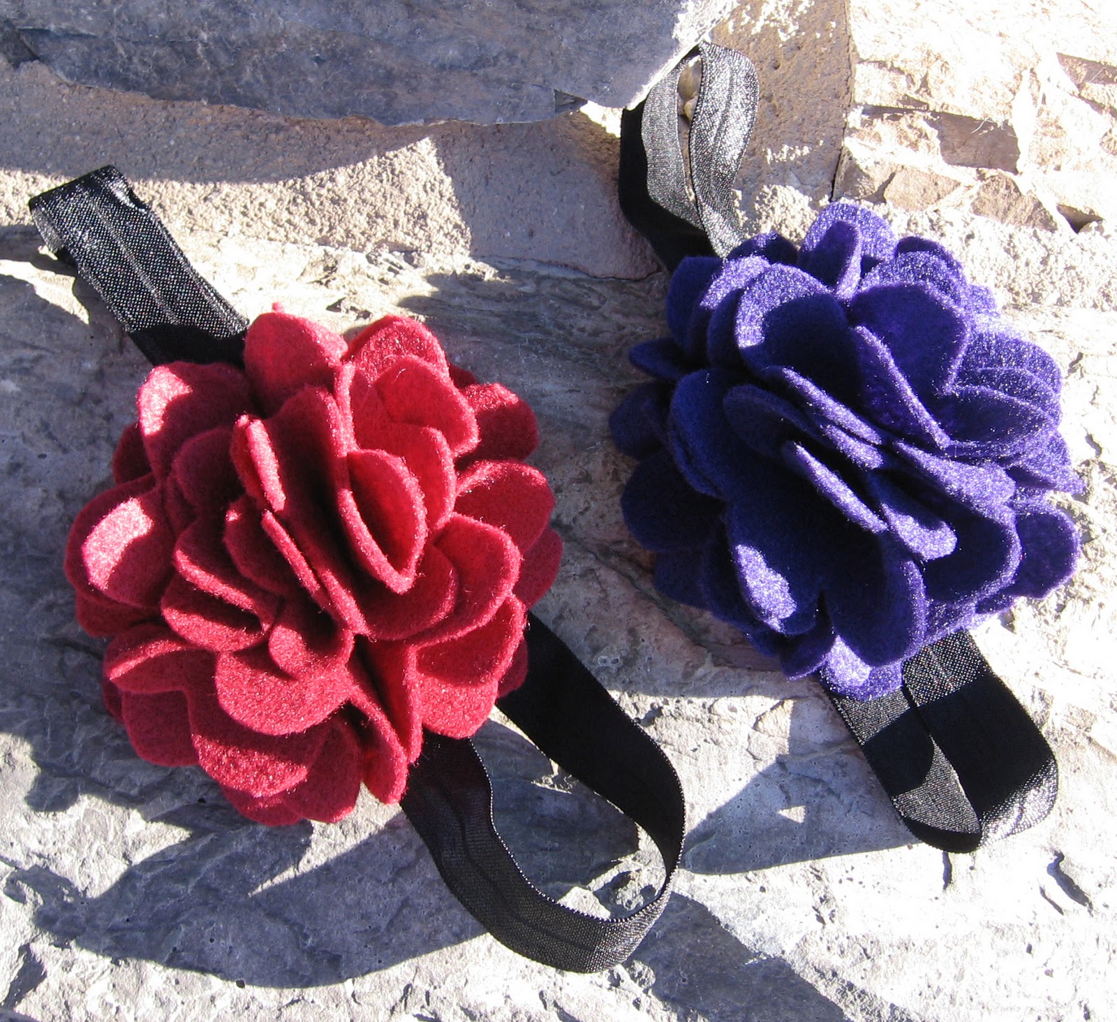 DIY kinda girl Little girls' flower headbands