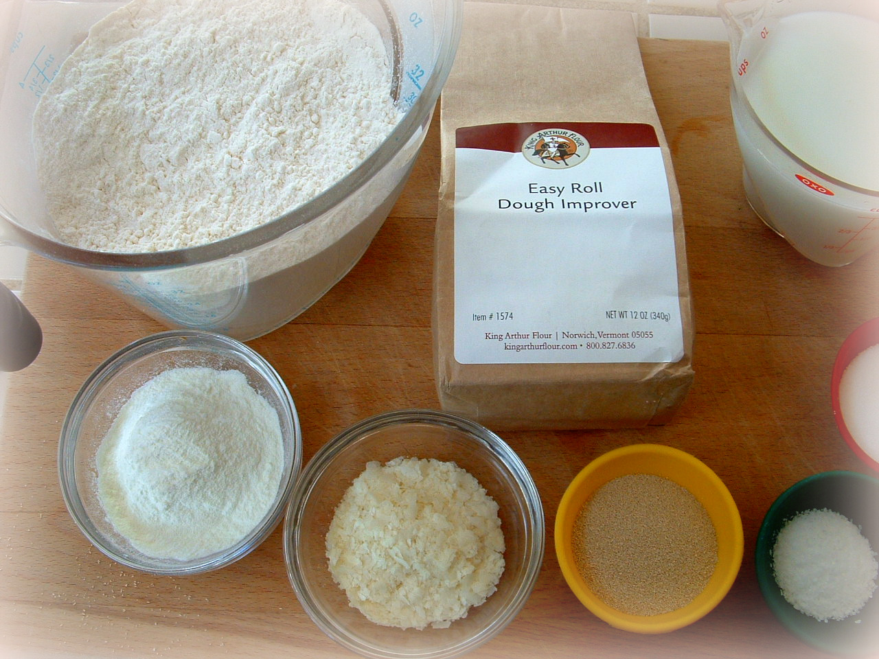 A Feast for the Eyes Check out my buns! That is, King Arthur Flour