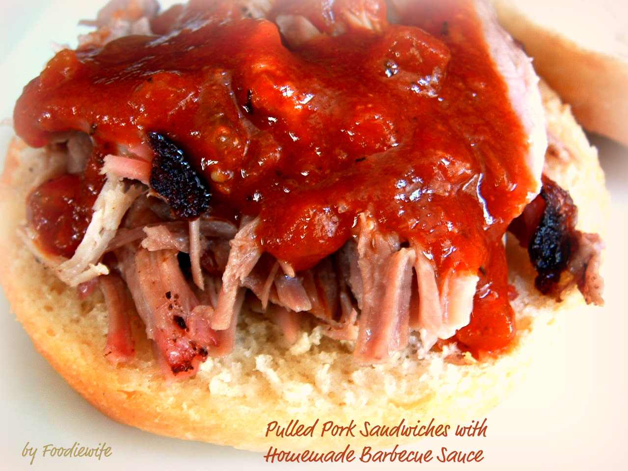 a feast for the eyes pulled pork sandwiches homemade bbq sauce the whole works a feast for the eyes pulled pork sandwiches homemade bbq sauce the whole works