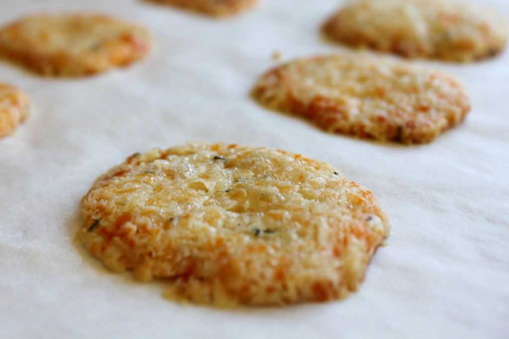 The Best and Easiest Cheese and Rosemary Shortbread Crackers A Feast